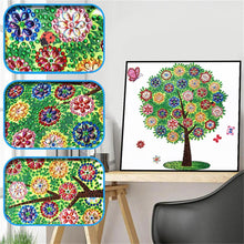 Load image into Gallery viewer, Crystal Rhinestone Diamond Painting Kit | Season Tree
