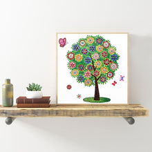 Load image into Gallery viewer, Crystal Rhinestone Diamond Painting Kit | Season Tree
