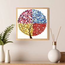 Load image into Gallery viewer, Crystal Rhinestone Diamond Painting Kit | Season Tree
