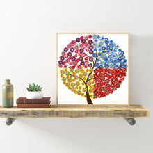 Load image into Gallery viewer, Crystal Rhinestone Diamond Painting Kit | Season Tree
