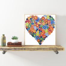 Load image into Gallery viewer, Crystal Rhinestone Diamond Painting Kit | Flower Love

