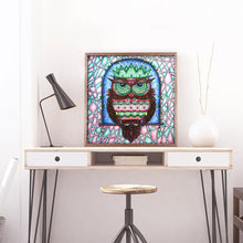 Load image into Gallery viewer, Crystal Rhinestone Diamond Painting Kit | Cartoon Owl
