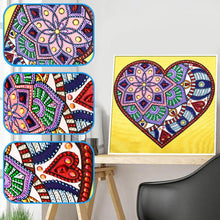 Load image into Gallery viewer, Crystal Rhinestone Diamond Painting Kit | heart
