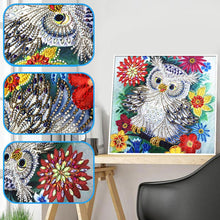 Load image into Gallery viewer, Crystal Rhinestone Diamond Painting Kit | Cartoon Owl
