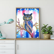 Load image into Gallery viewer, Crystal Rhinestone Diamond Painting Kit | Animal Owl

