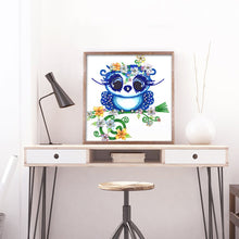 Load image into Gallery viewer, Crystal Rhinestone Diamond Painting Kit | Cartoon Owl
