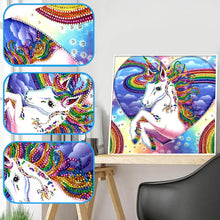 Load image into Gallery viewer, Crystal Rhinestone Diamond Painting Kit | Cartoon Animal Unicorn
