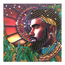 Load image into Gallery viewer, Crystal Rhinestone Diamond Painting Kit | African Men
