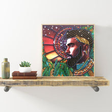 Load image into Gallery viewer, Crystal Rhinestone Diamond Painting Kit | African Men
