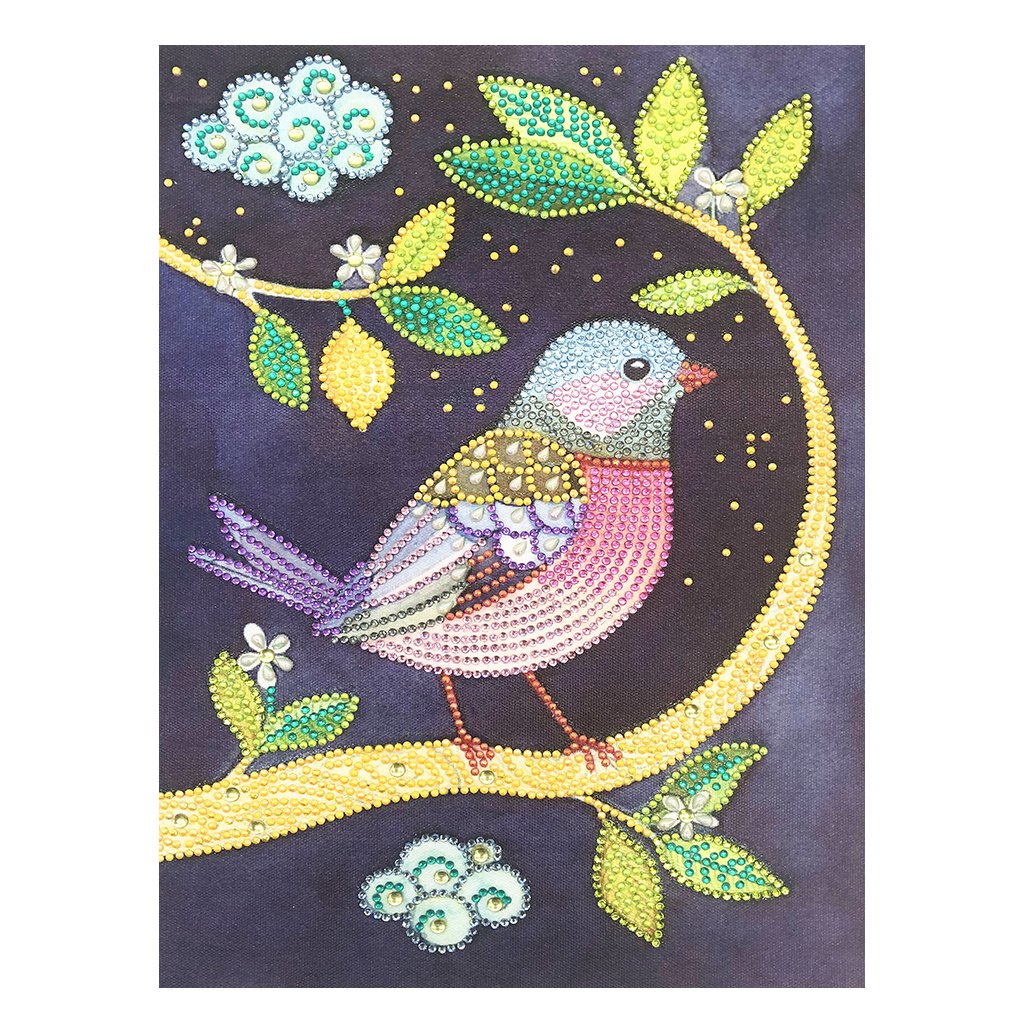 Crystal Rhinestone Diamond Painting Kit | Little Bird