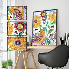 Load image into Gallery viewer, Crystal Rhinestone Diamond Painting Kit | Flowers and Birds
