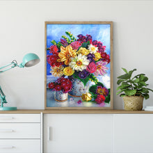 Load image into Gallery viewer, Crystal Rhinestone Diamond Painting Kit | Fresh flowers
