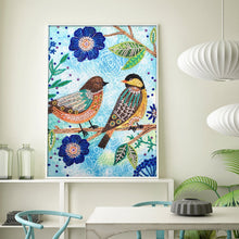 Load image into Gallery viewer, Crystal Rhinestone Diamond Painting Kit | Flowers and birds
