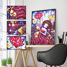 Load image into Gallery viewer, Crystal Rhinestone Diamond Painting Kit | Cute girl
