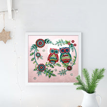 Load image into Gallery viewer, Crystal Rhinestone Diamond Painting Kit | Cartoon Animal Owl
