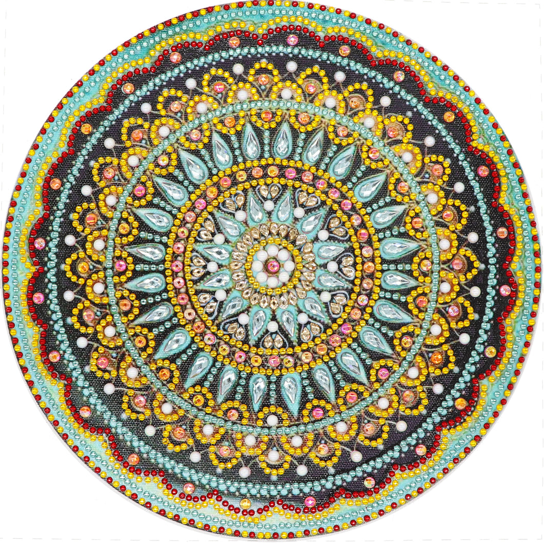 Crystal Rhinestone Diamond Painting Kit | Mandala