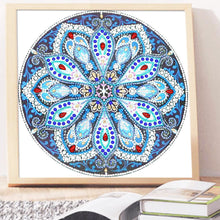 Load image into Gallery viewer, Crystal Rhinestone Diamond Painting Kit | Mandala flower
