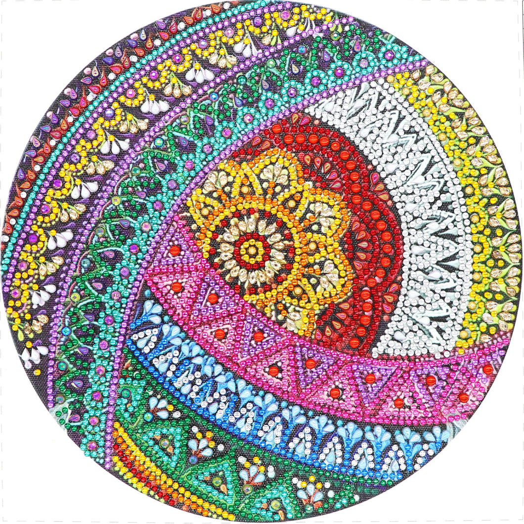 Crystal Rhinestone Diamond Painting Kit | Mandala